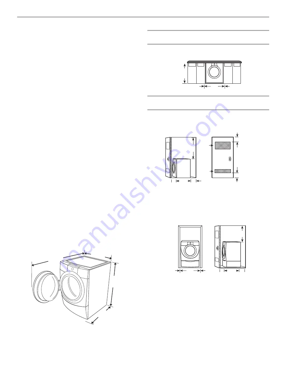 Whirlpool WFW9700VW - Duet Steam -Front Load Washer Use And Care Manual Download Page 5