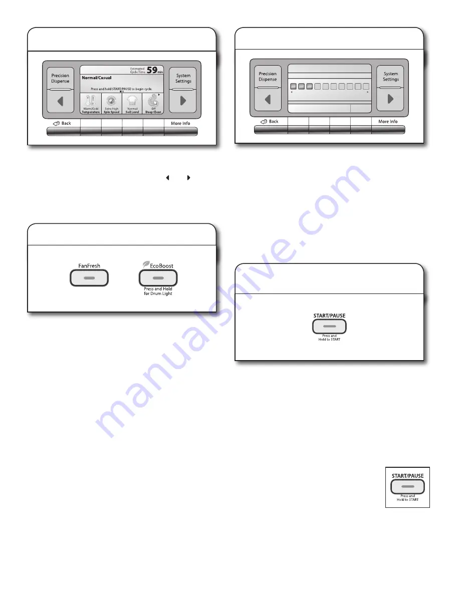 Whirlpool WFW97HE Series Use And Care Manual Download Page 11