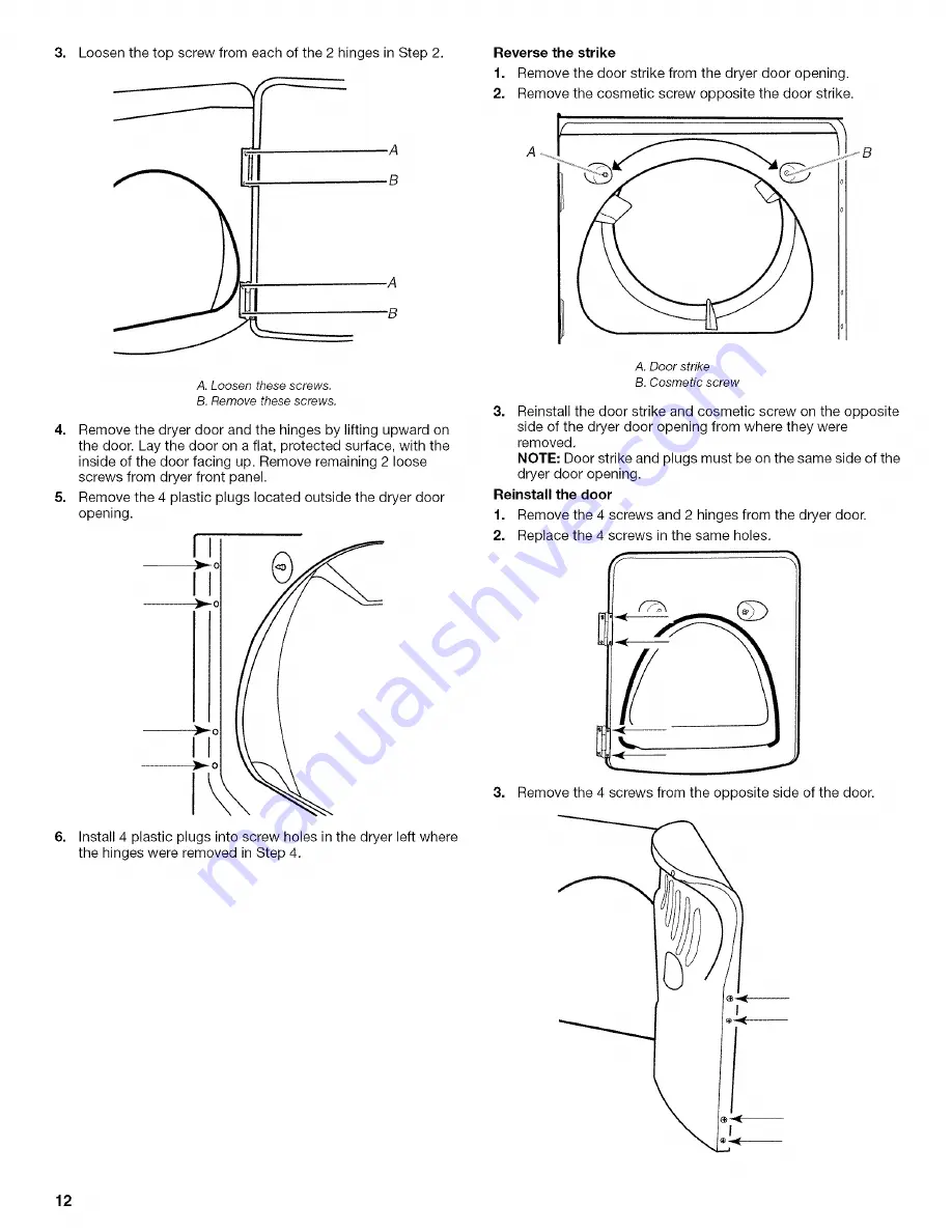 Whirlpool WGD6400SB Скачать руководство пользователя страница 12