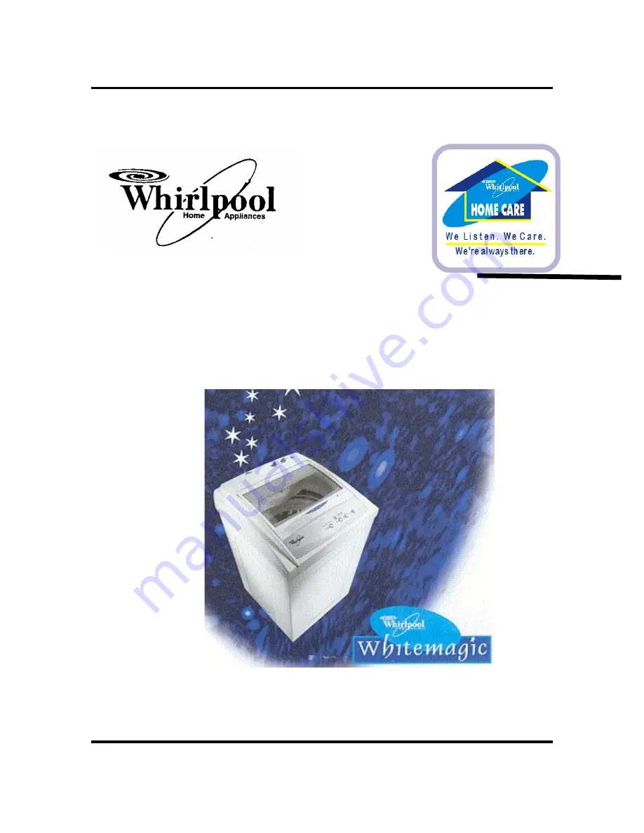 Whirlpool White Magic Скачать руководство пользователя страница 1