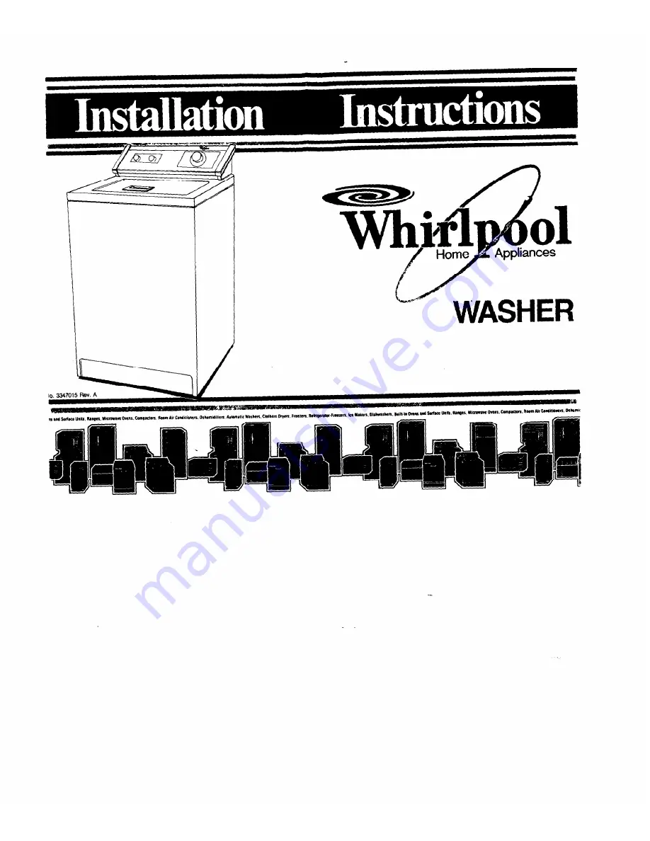 Whirlpool WIII Скачать руководство пользователя страница 1