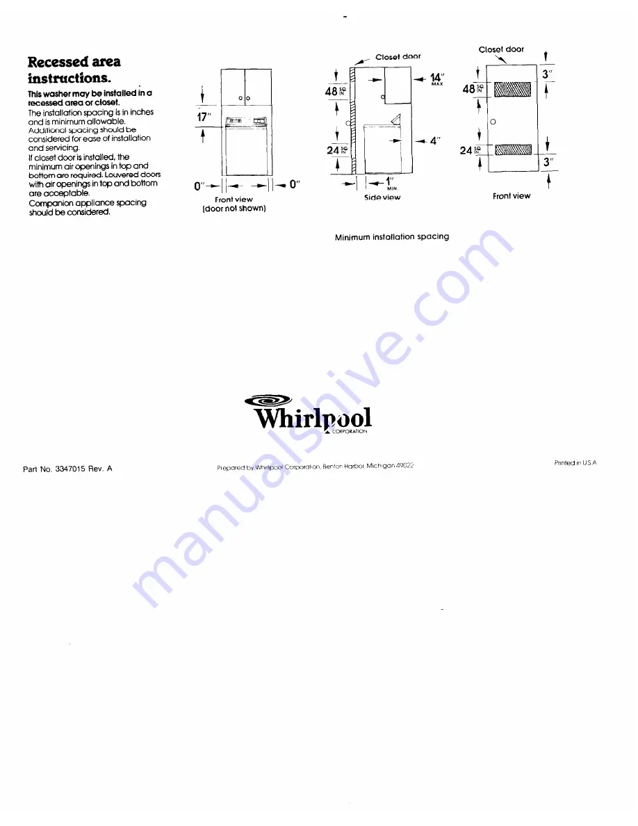 Whirlpool WIII Скачать руководство пользователя страница 6