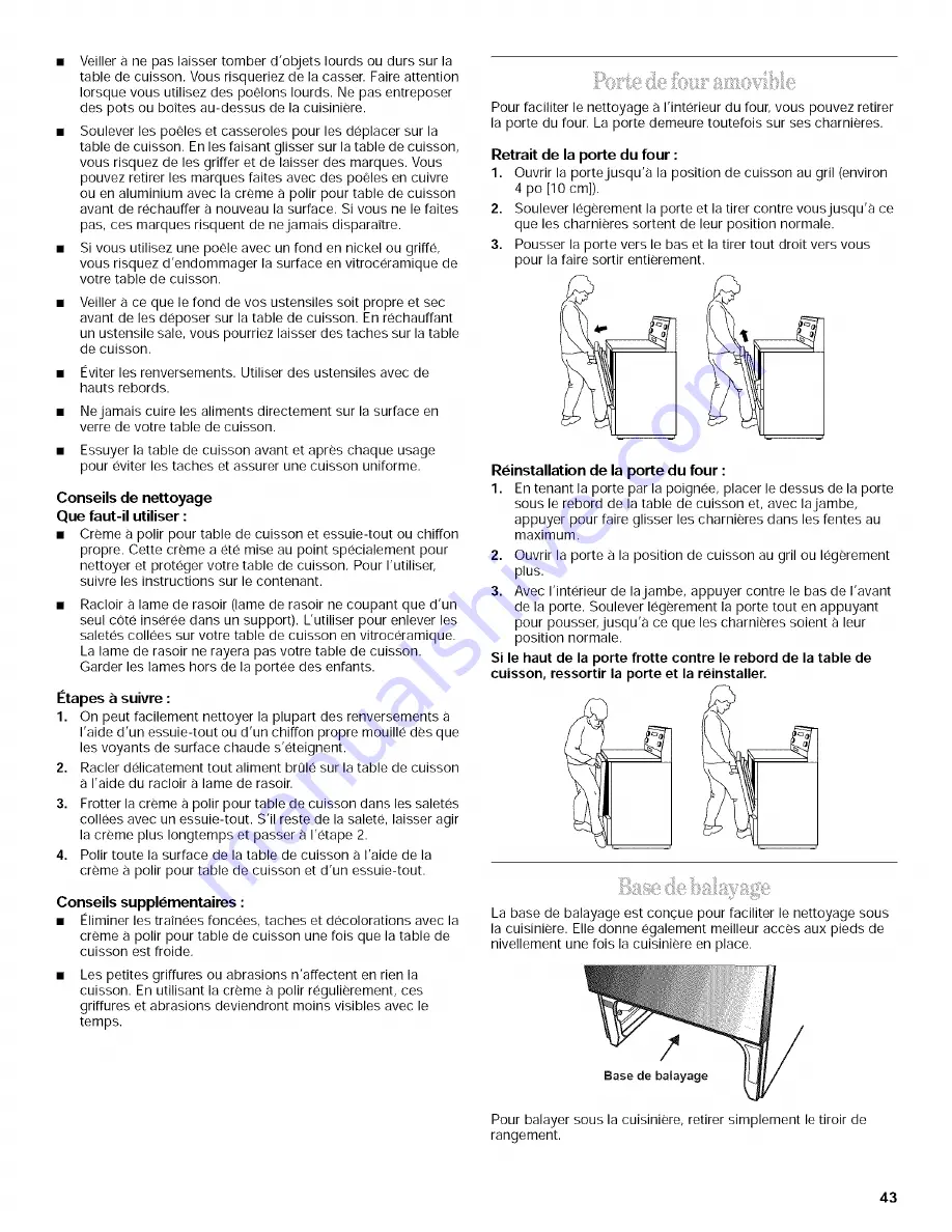 Whirlpool WKP85800 Use & Care Manual Download Page 43