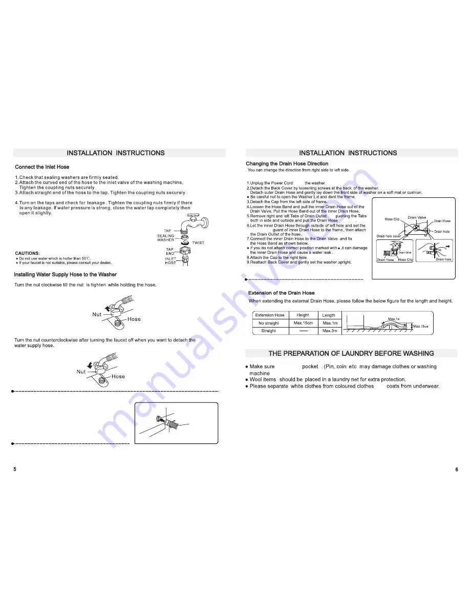 Whirlpool WMA-780 Instruction Manual Download Page 5