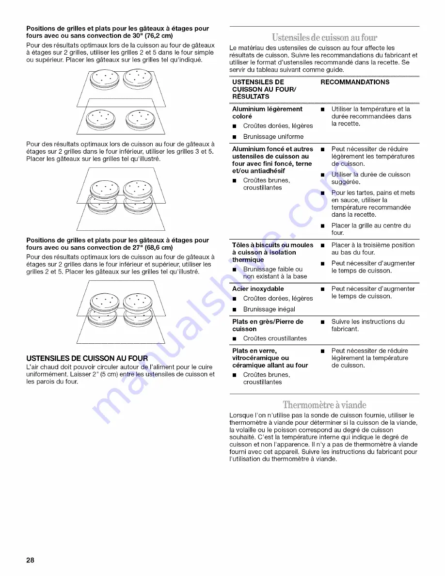 Whirlpool WOS51E Use & Care Manual Download Page 28