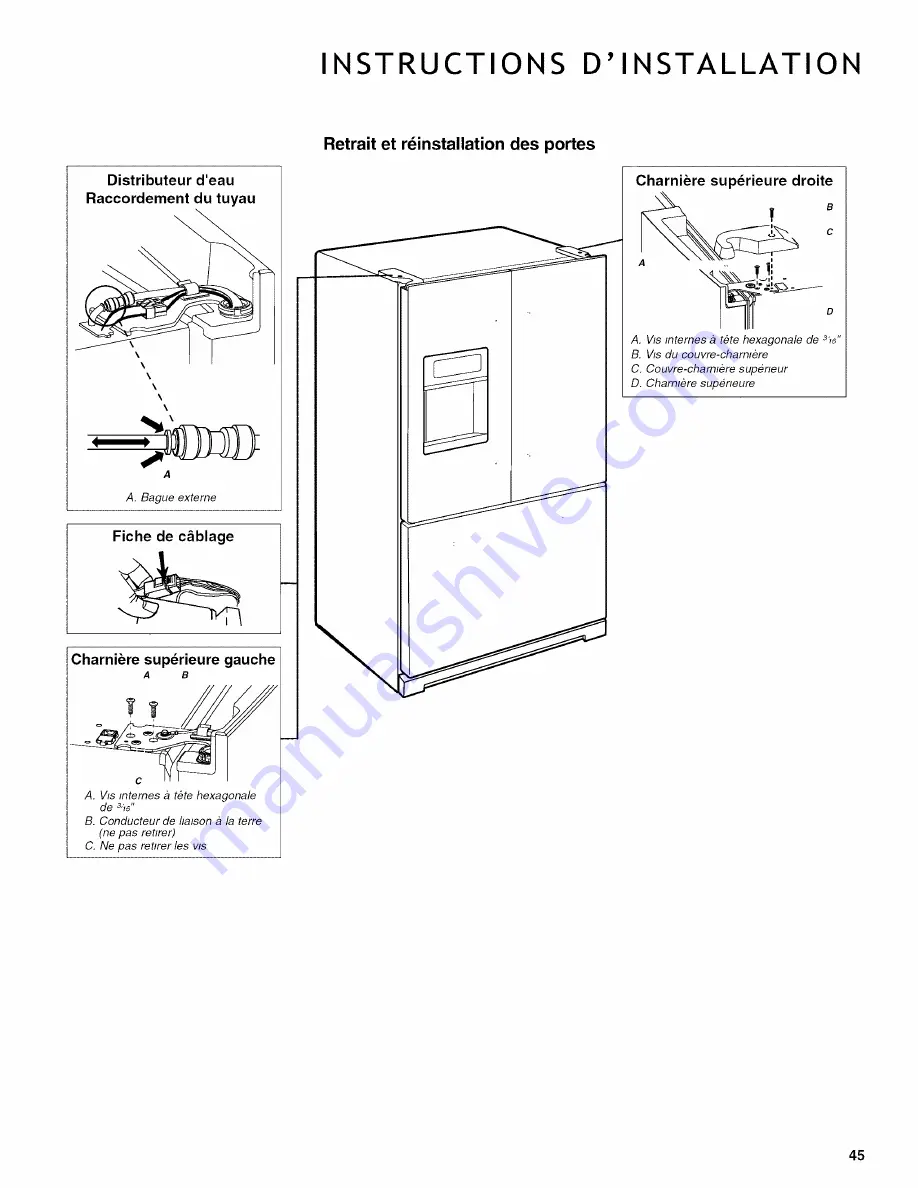 Whirlpool WRF736SDAB0 Use & Care Manual Download Page 45