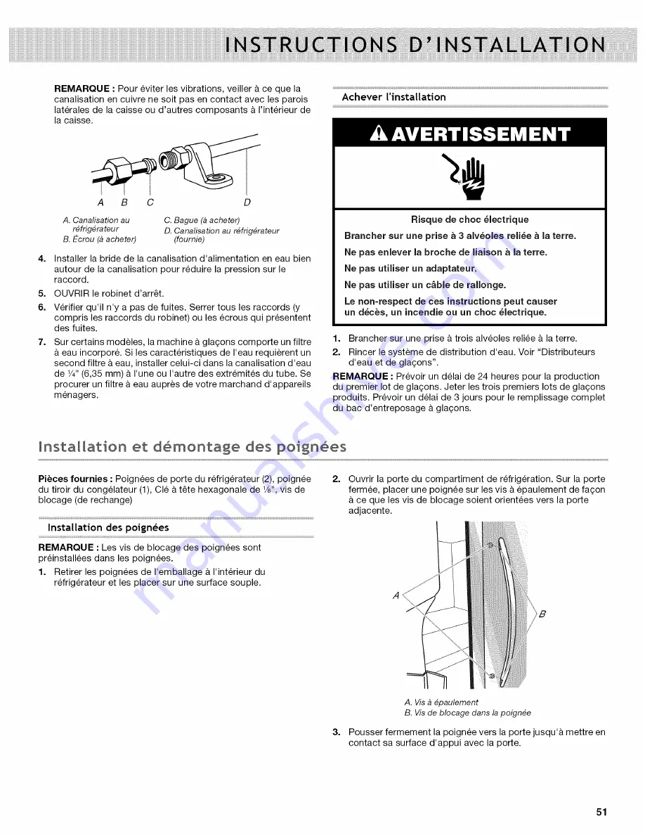 Whirlpool WRF736SDAB0 Скачать руководство пользователя страница 51