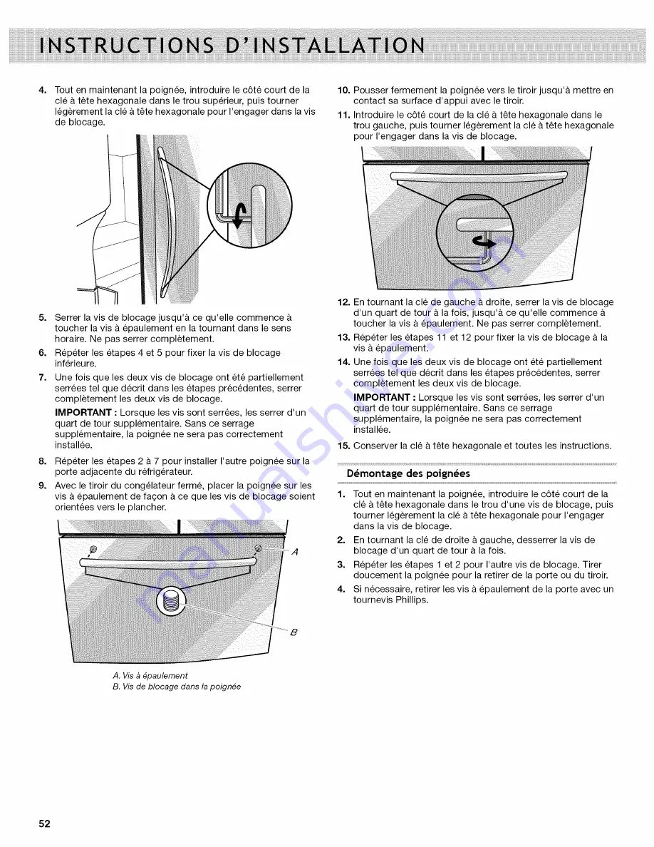 Whirlpool WRF736SDAB0 Use & Care Manual Download Page 52