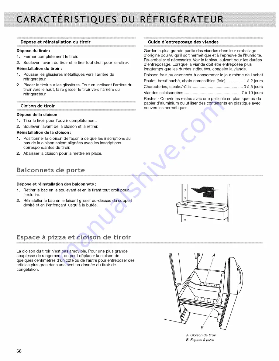 Whirlpool WRF736SDAB0 Use & Care Manual Download Page 68