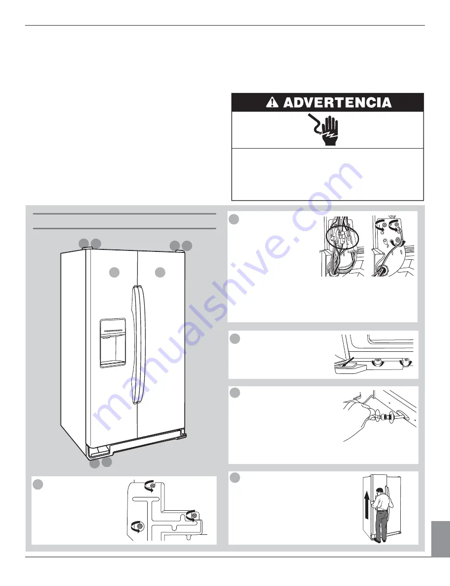 Whirlpool WRI51ABDWC Use Instructions Download Page 25