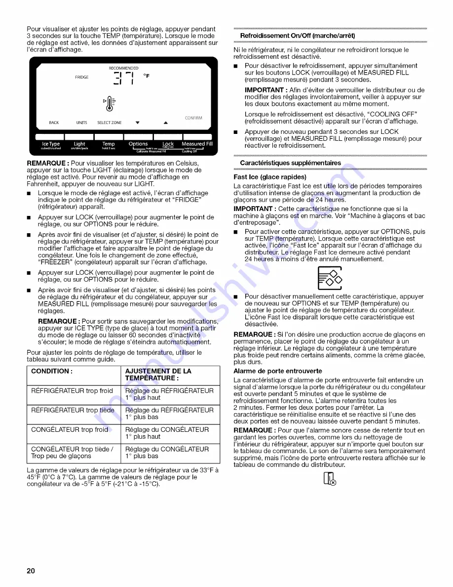 Whirlpool WRS965CIAE00 Скачать руководство пользователя страница 20