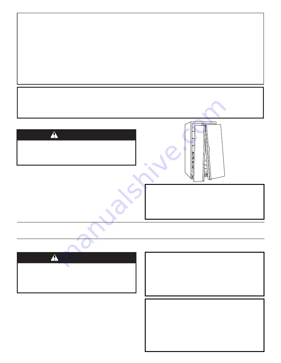 Whirlpool WRS975SIDM Installation Instructions And Owner'S Manua Download Page 2