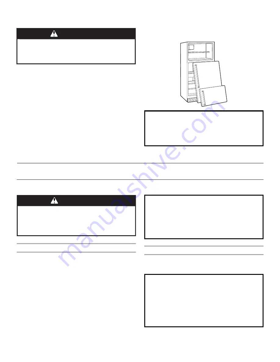 Whirlpool WRT311FZDW Installation Instructions And Owner'S Manual Download Page 3