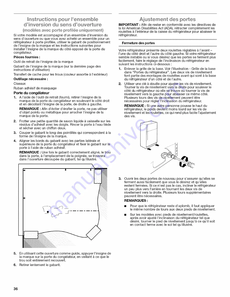 Whirlpool WRT371SZBF00 User Instructions Download Page 36