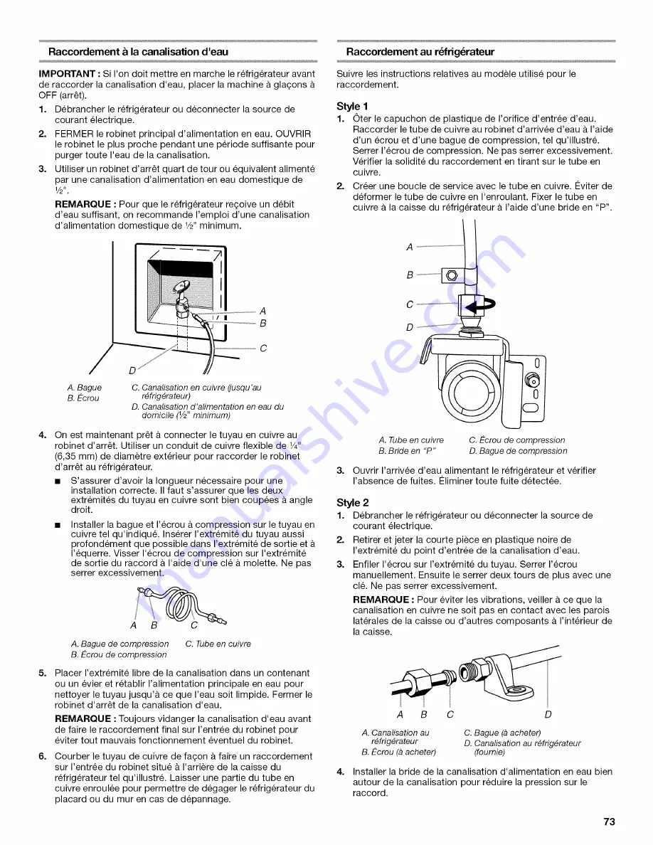 Whirlpool wrx988sibm01 User Instructions Download Page 73