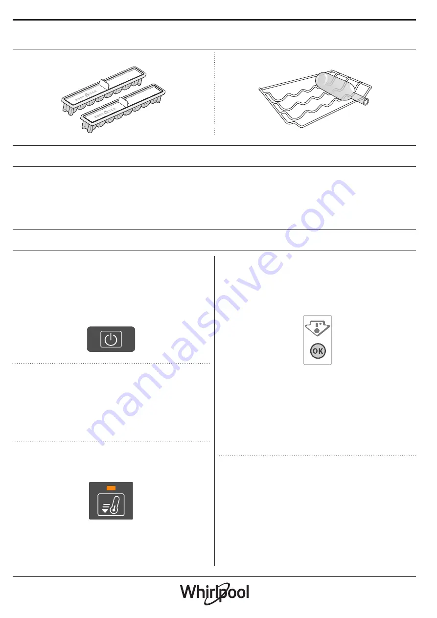 Whirlpool WT70E 831 X Quick Manual Download Page 10