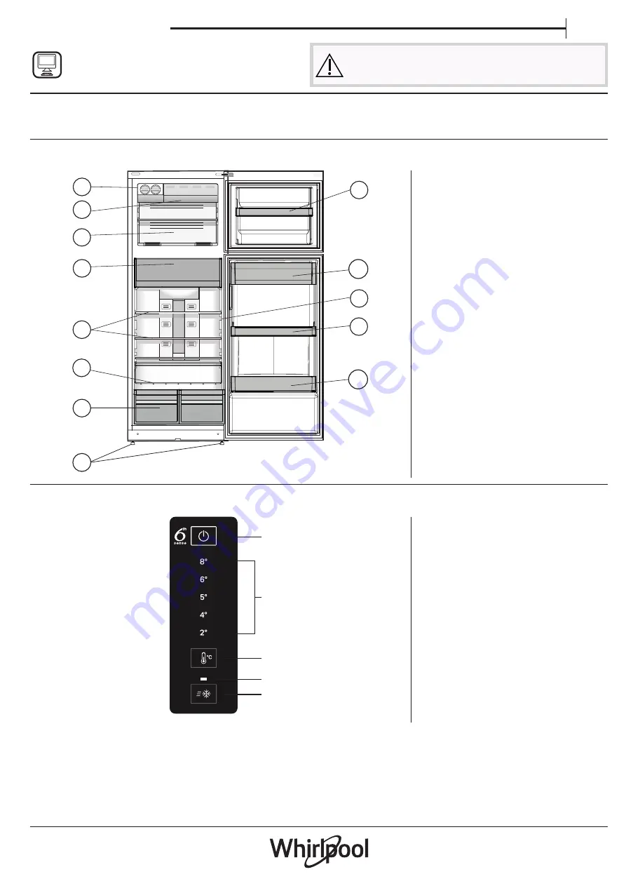 Whirlpool WT70E 831 X Quick Manual Download Page 29