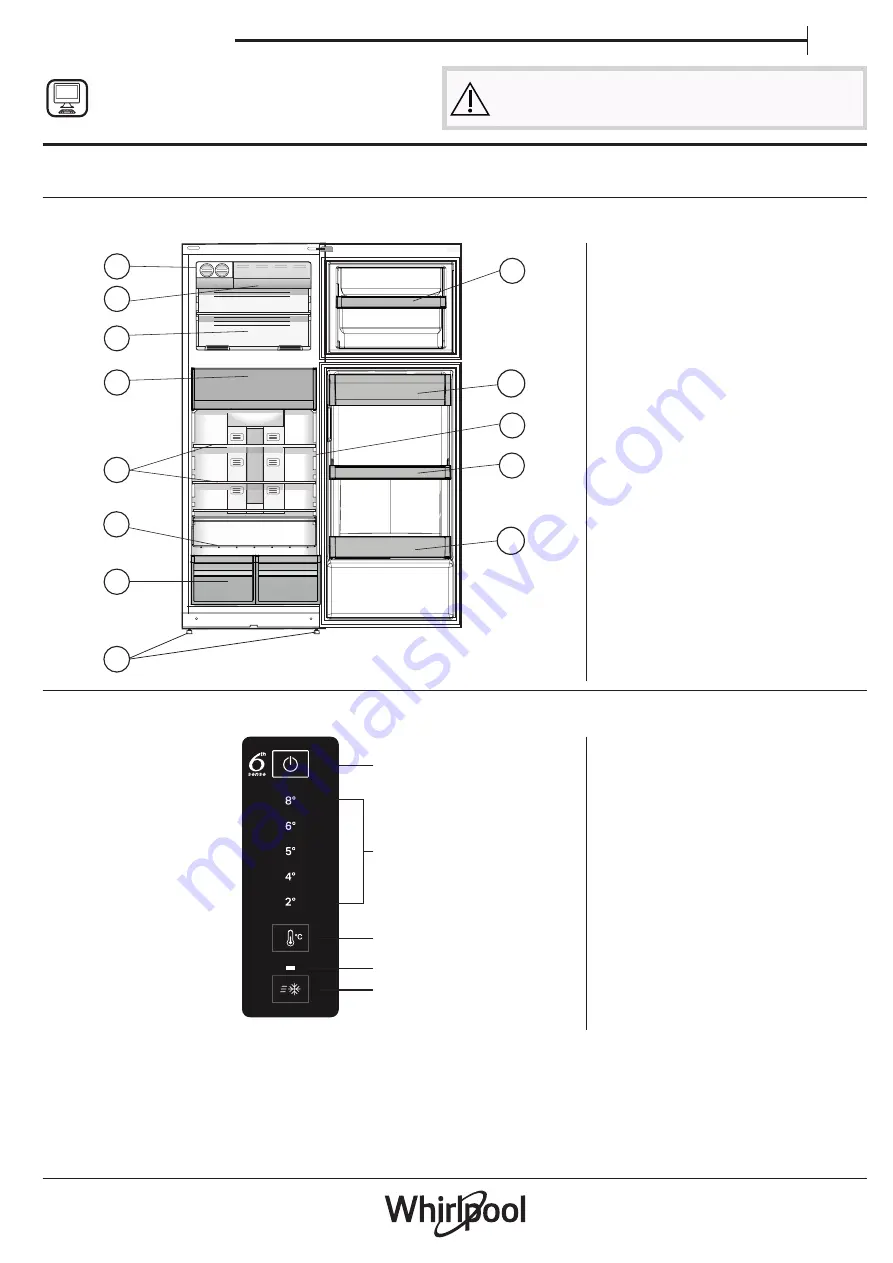 Whirlpool WT70E 831 X Quick Manual Download Page 49