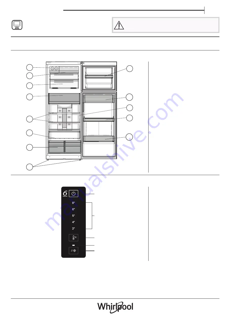 Whirlpool WT70E 831 X Скачать руководство пользователя страница 57