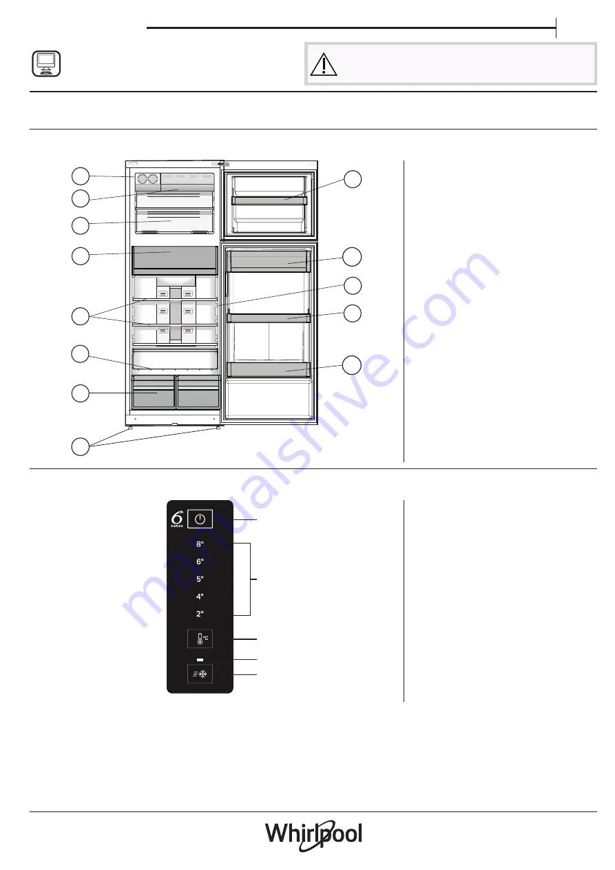 Whirlpool WT70E 831 X Quick Manual Download Page 77