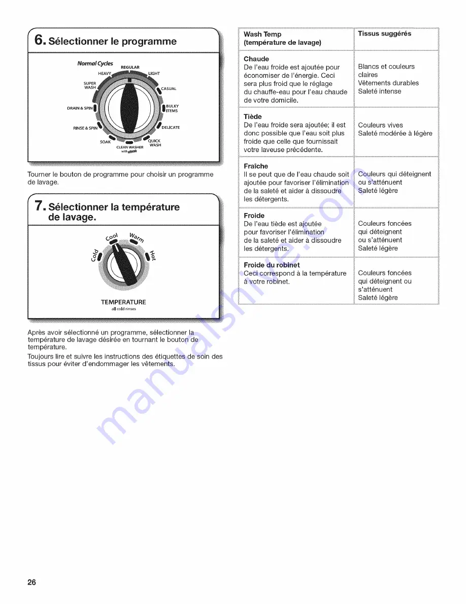 Whirlpool WTW4950XW2 Скачать руководство пользователя страница 26