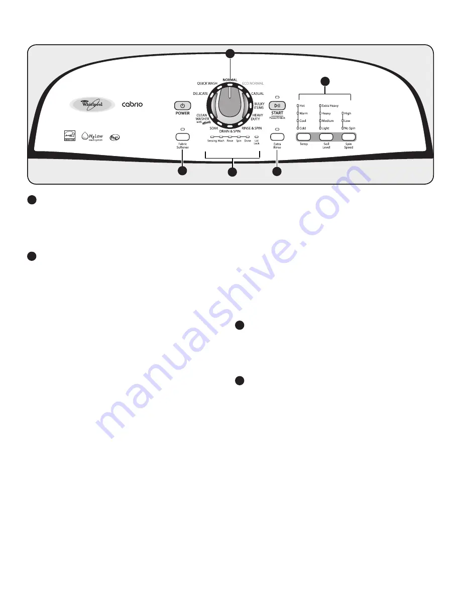 Whirlpool WTW5500XW Скачать руководство пользователя страница 19