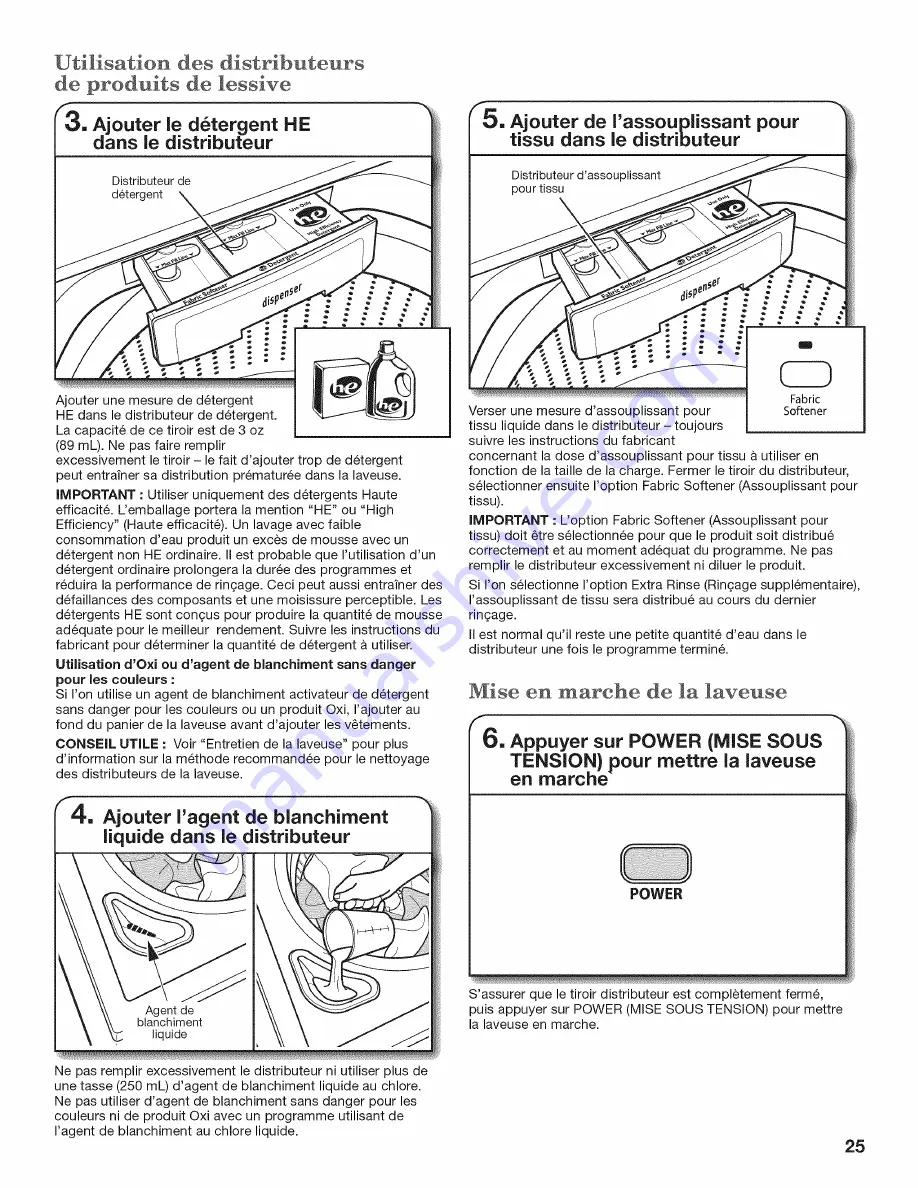 Whirlpool WTW5640XW3 Use And Care Manual Download Page 133