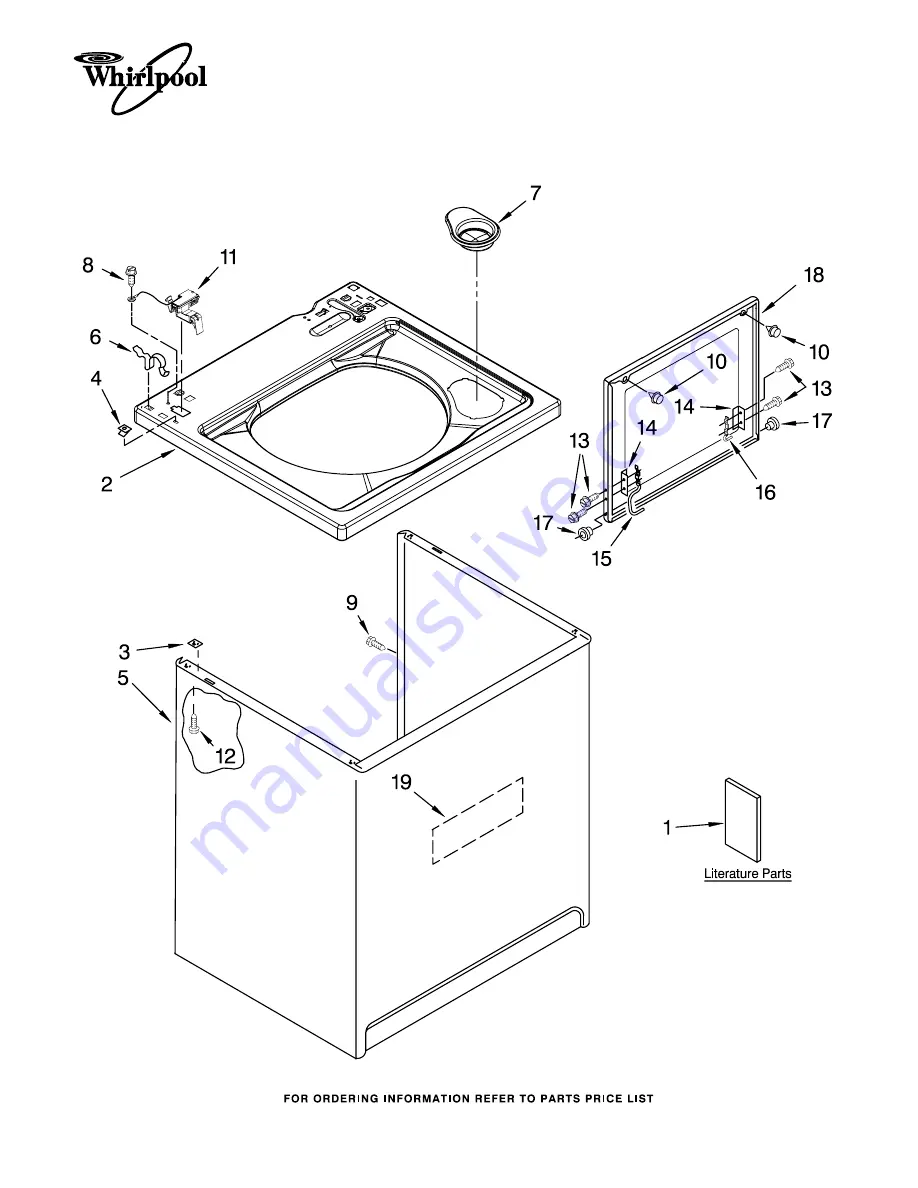 Whirlpool WTW5700SW0 Скачать руководство пользователя страница 1