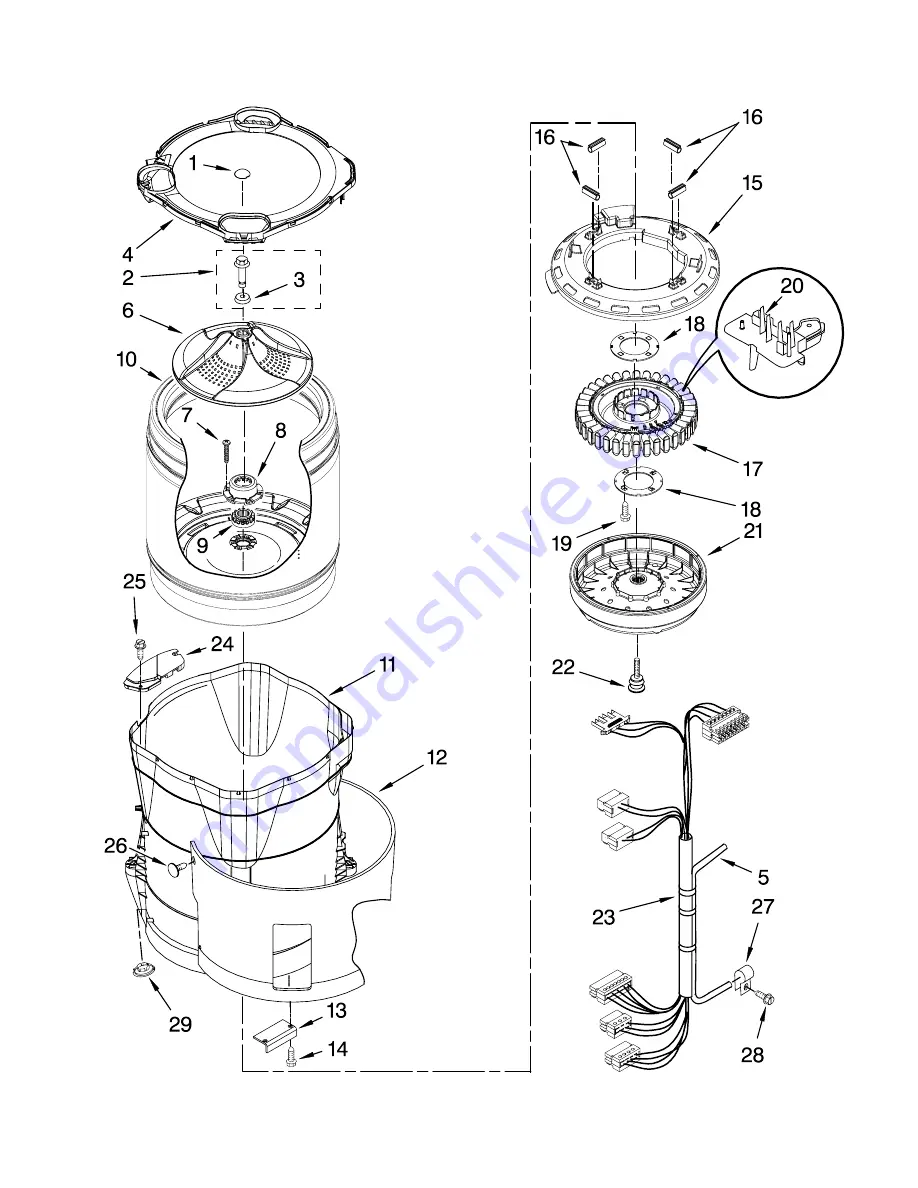 Whirlpool WTW6600SB0 Скачать руководство пользователя страница 5