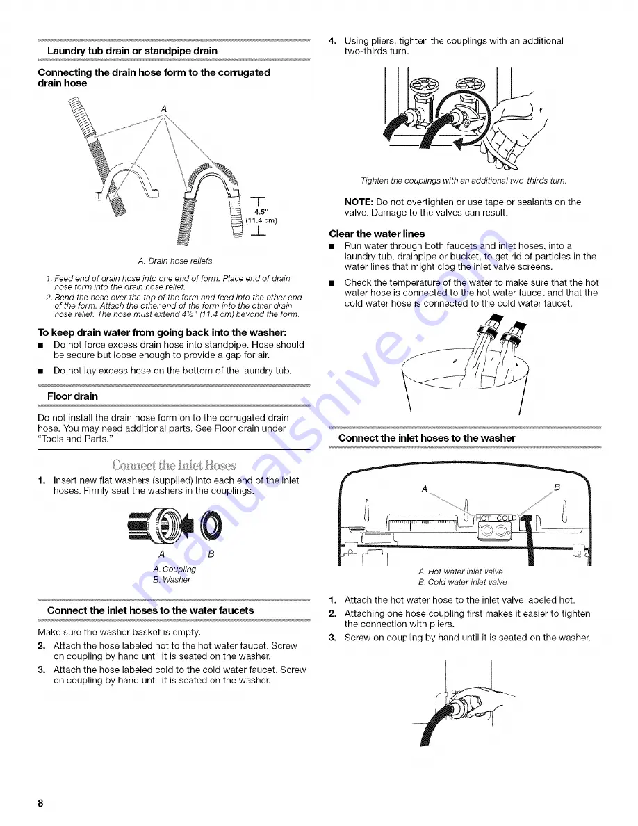 Whirlpool WTW6700TU1 Use & Care Manual Download Page 8