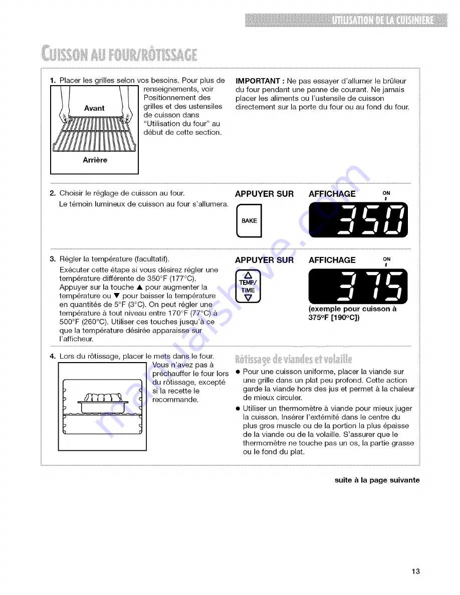 Whirlpool YSF315PEG Use & Care Manual Download Page 45