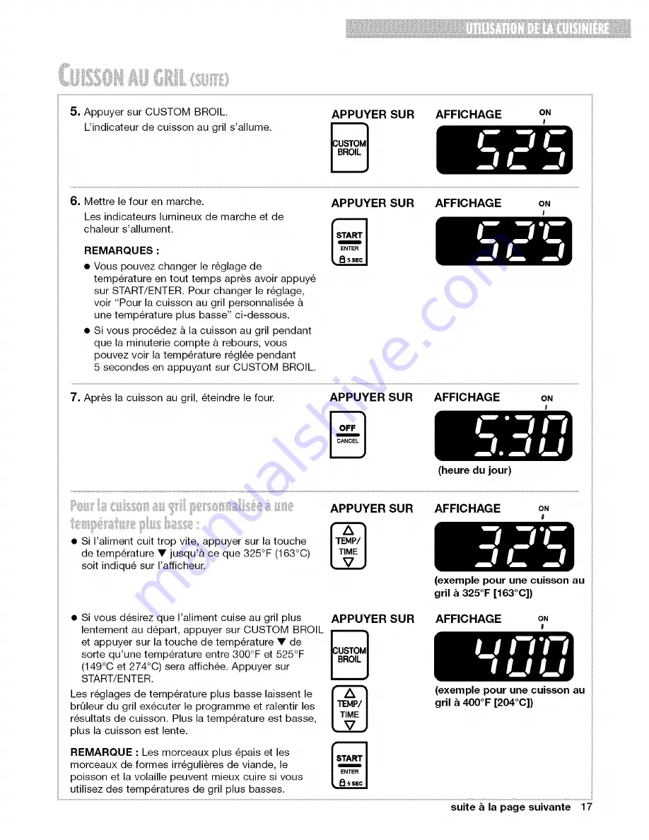 Whirlpool YSF315PEG Use & Care Manual Download Page 49