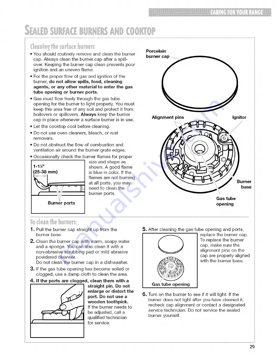 Whirlpool YSF377PEG Скачать руководство пользователя страница 29