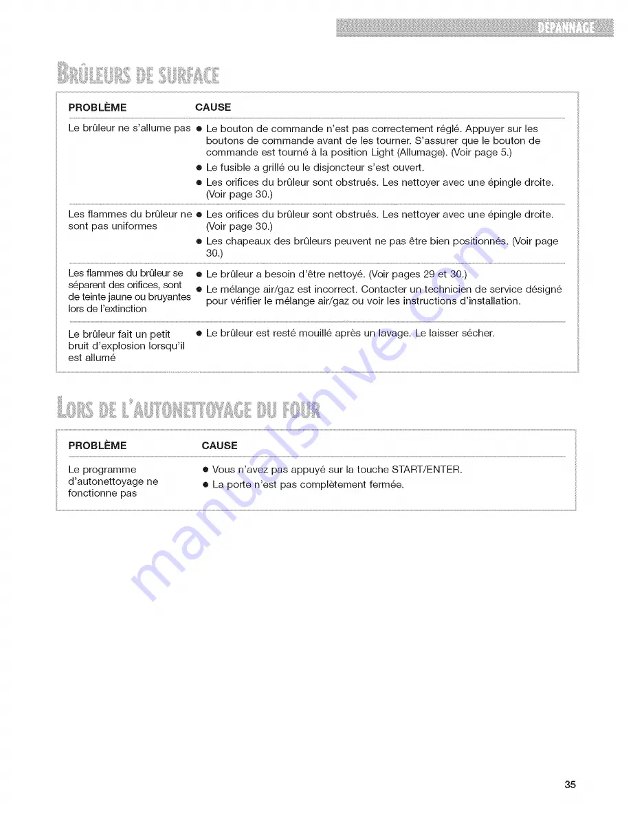 Whirlpool YSF377PEG Use & Care Manual Download Page 71