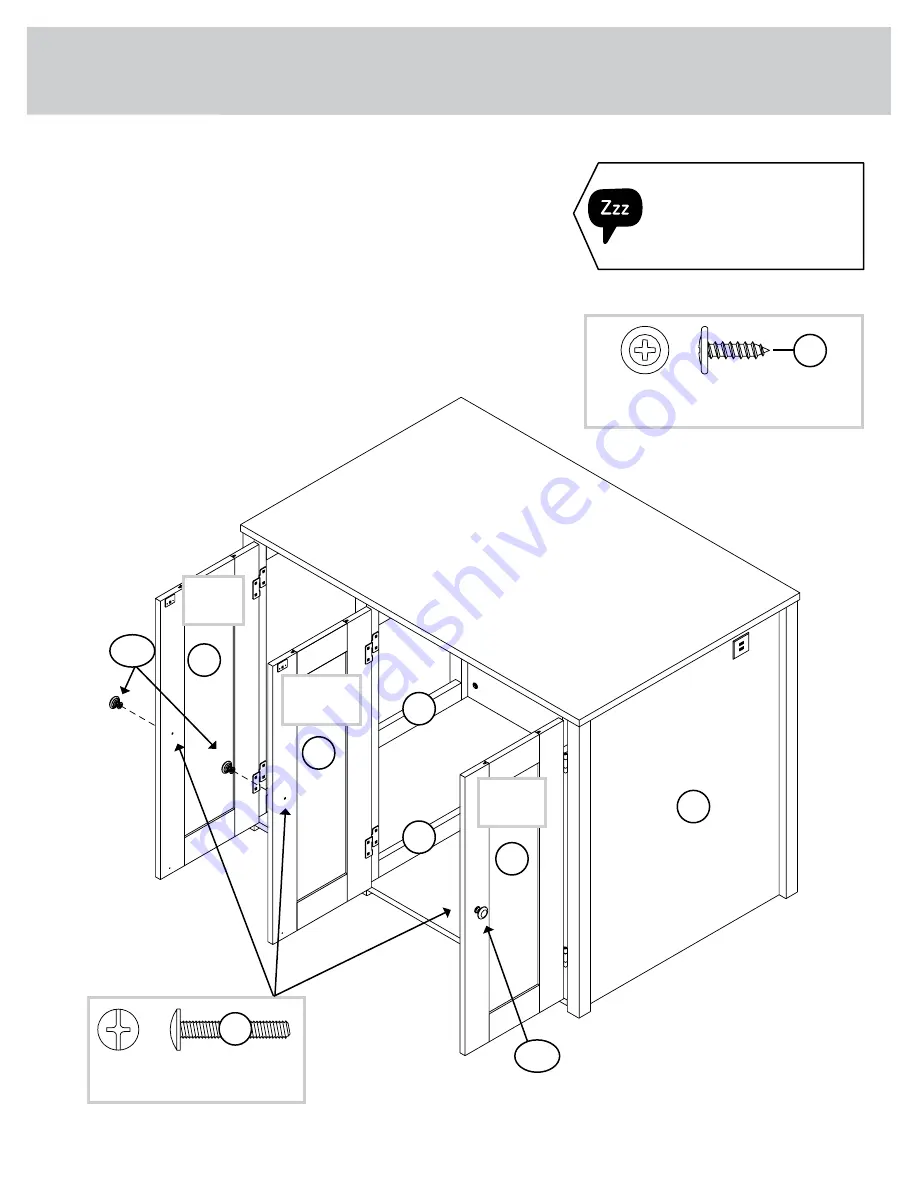 whisker SAUDER CREDENZA Скачать руководство пользователя страница 18