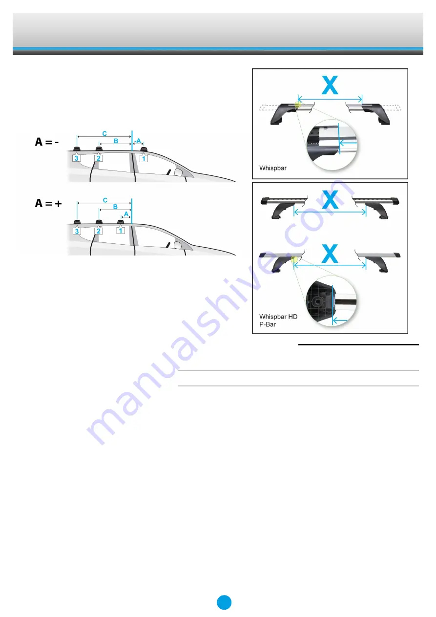 Whispbar K153W Fitting Instructions Manual Download Page 12