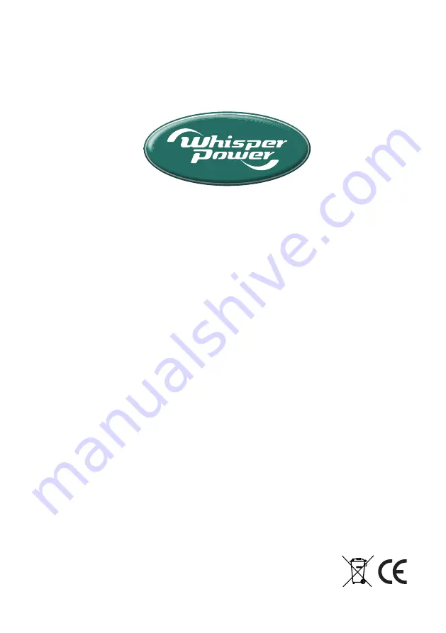 Whisper Power 12 VDC-2000 VA User Manual Download Page 36