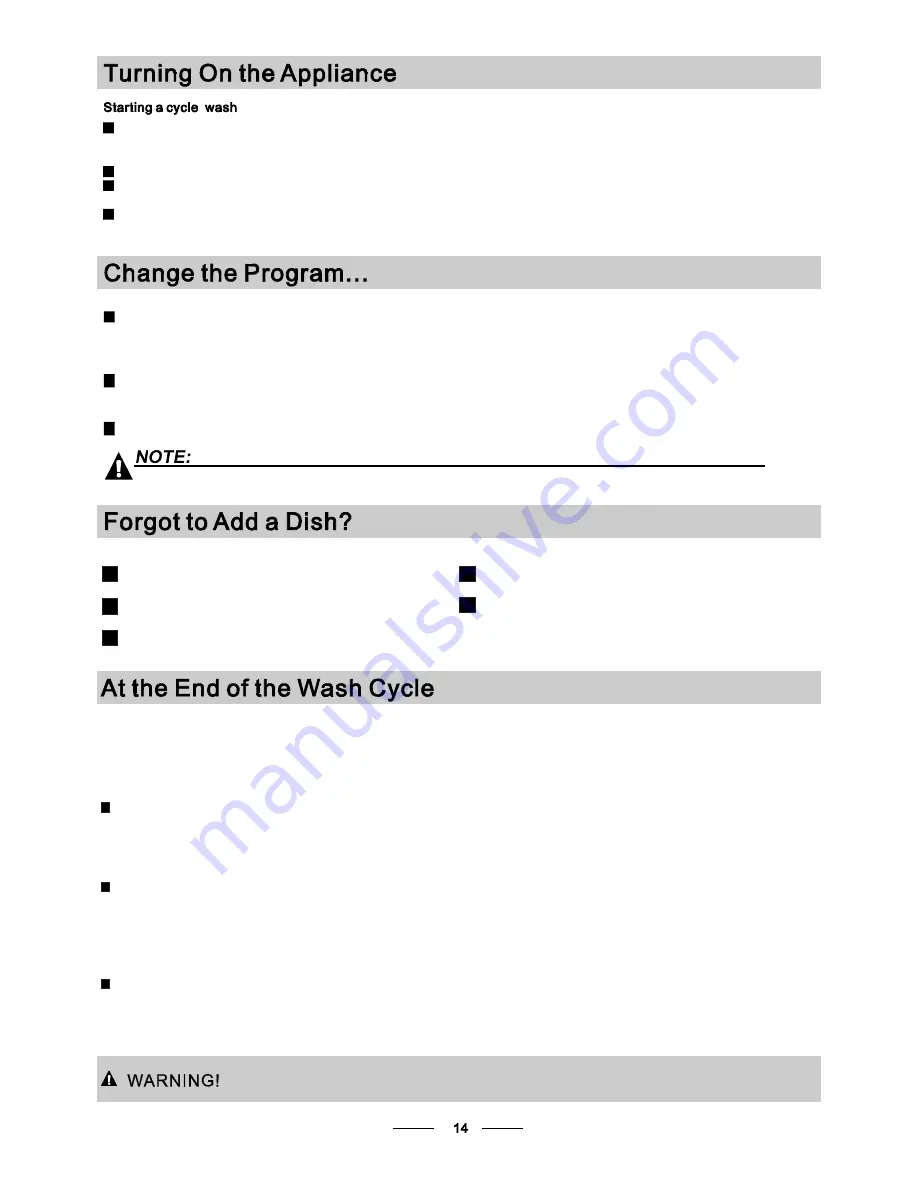 White Knight DW0945IA Скачать руководство пользователя страница 17