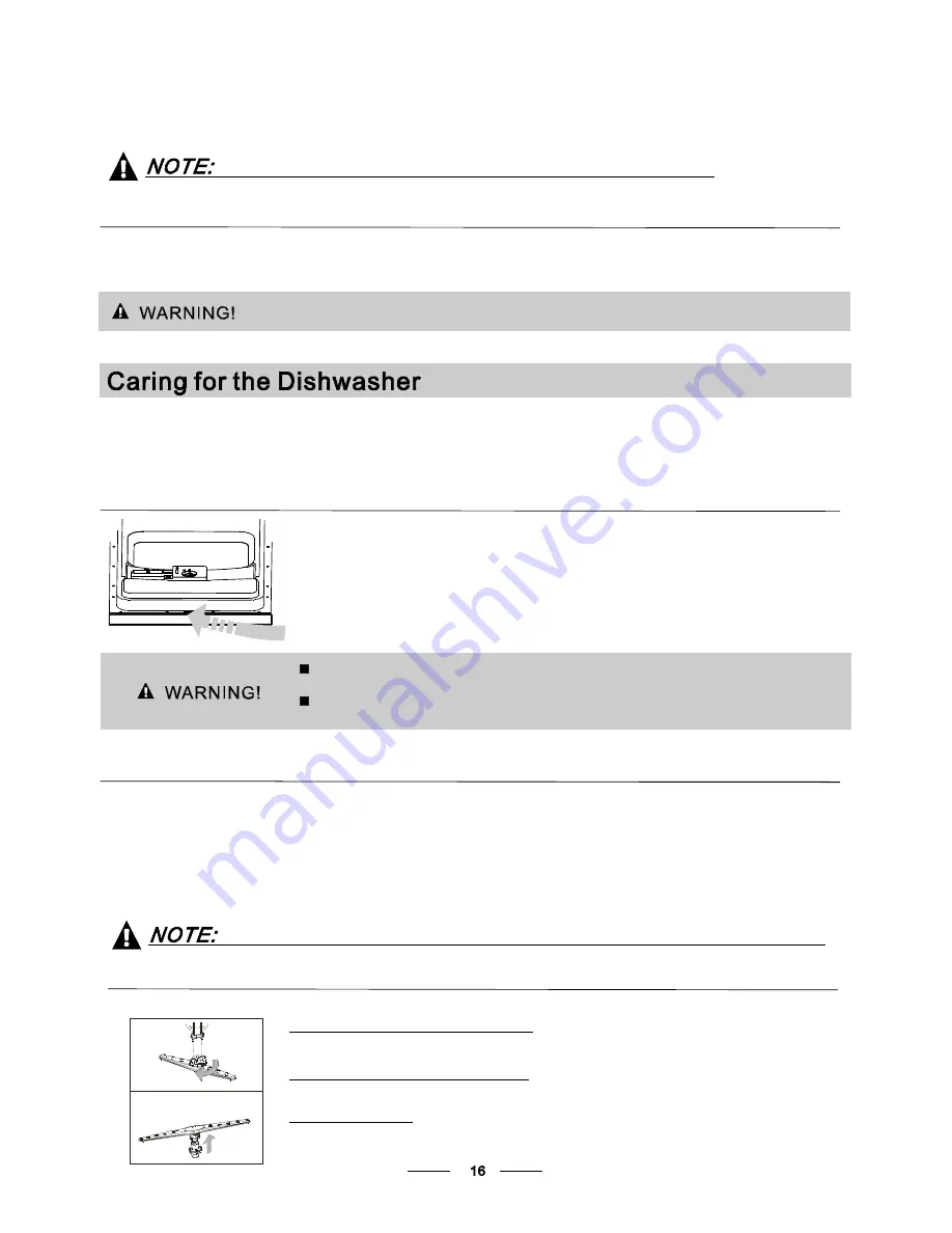 White Knight DW1260SA Instruction Manual Download Page 19