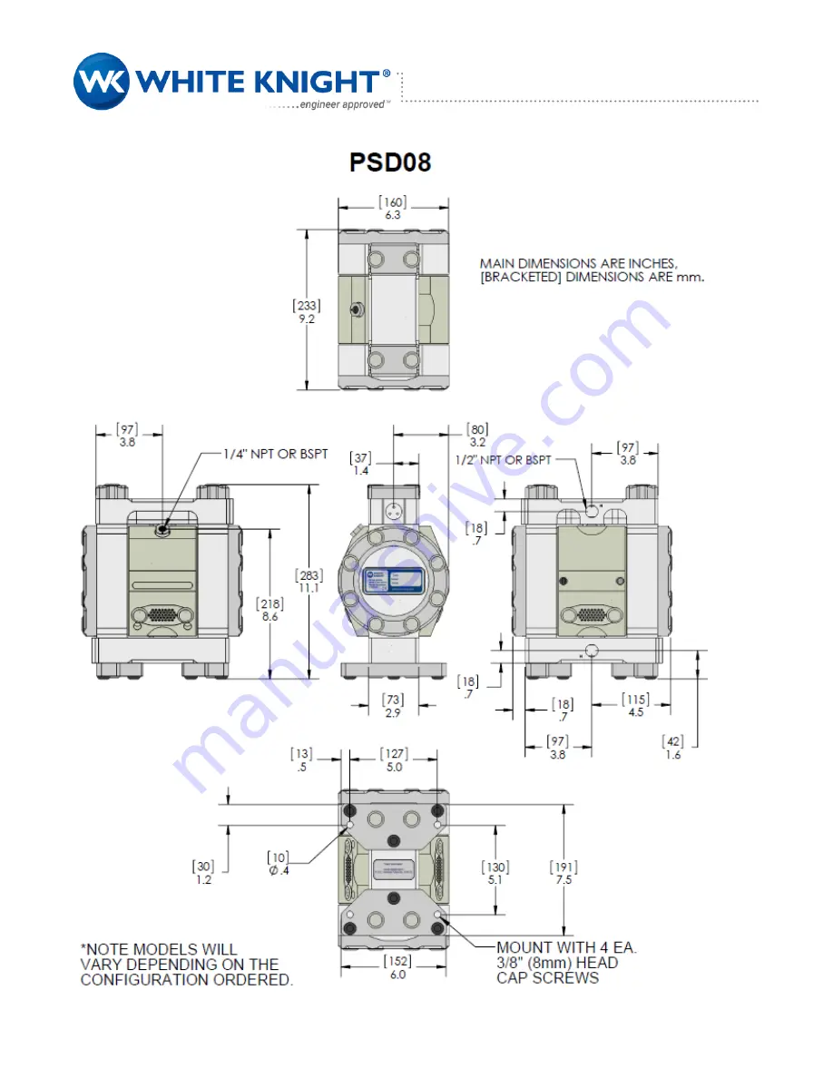 White Knight PSD08 Owner'S Manual Download Page 8