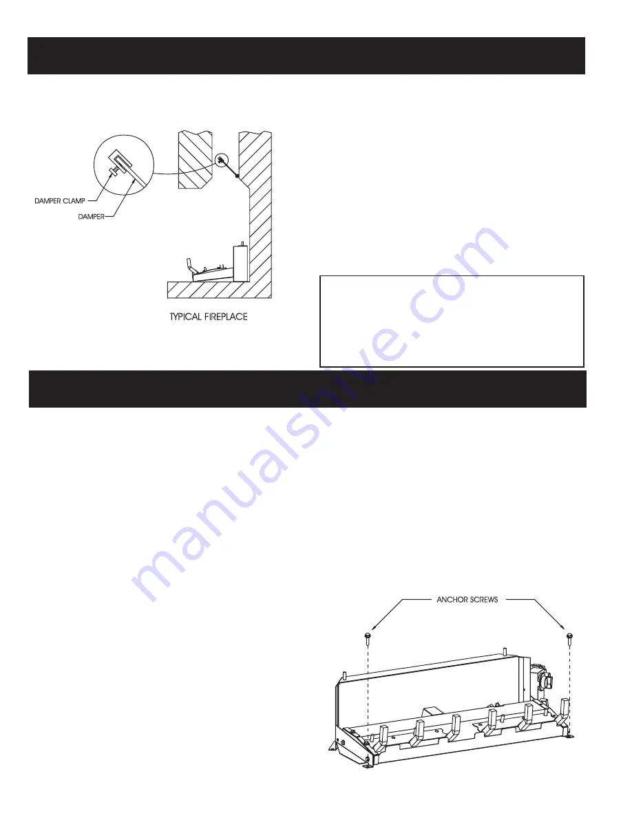 White Mountain Hearth VFSR-16-3, VFSR-18-3, VFSR-24-3, VFSR-30-3, VFSV-16-3, VFSV-18-3, VFSV-24-3, VFSV-30-3, VFSM-18-3, VFSM-24-3, VFSM-30-3 Скачать руководство пользователя страница 10