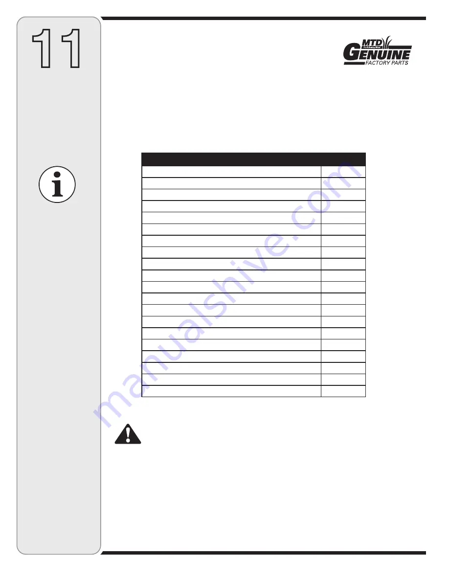 White Outdoor 606 Operator'S Manual Download Page 32