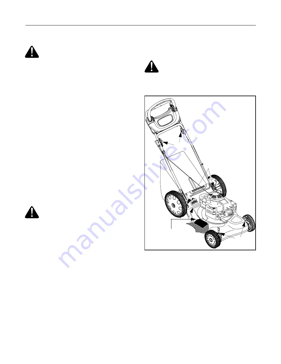 White Outdoor Smart Speed 565 Operator'S Manual Download Page 11