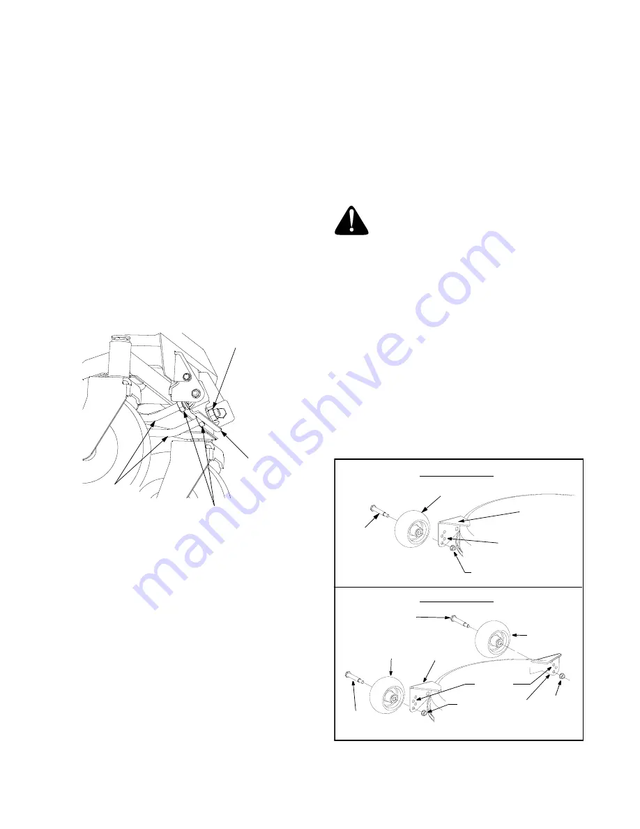 White Outdoor ZT 17 Operator'S Manual Download Page 28