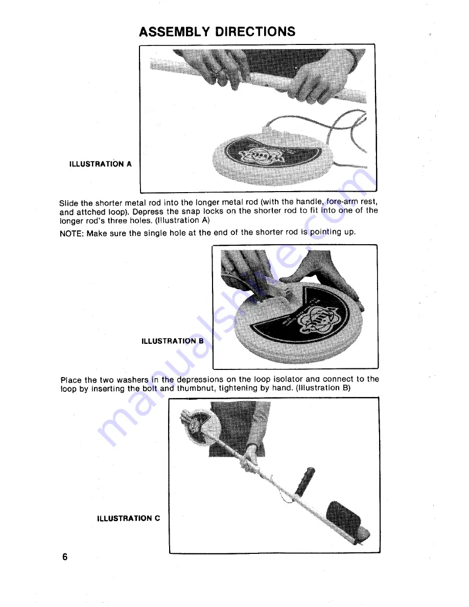 Whites Coinmaster 400 Series 2 Operator Instructions Manual Download Page 5