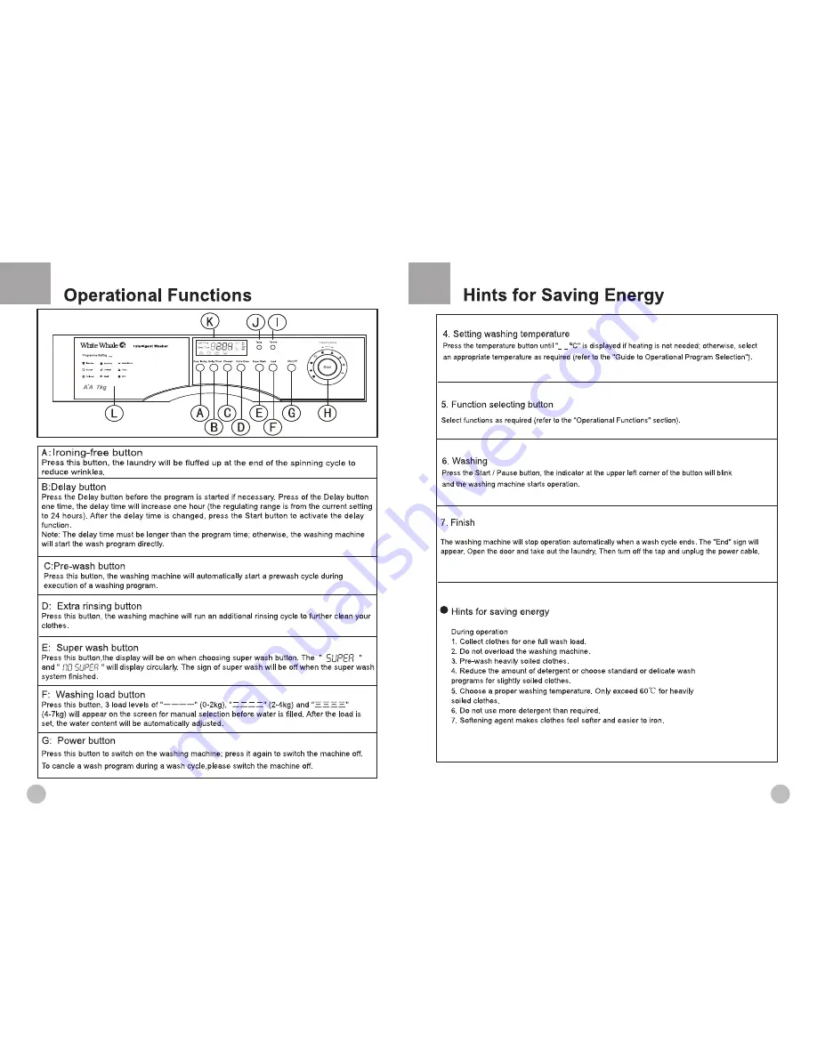 WhiteWhale WD-10777HME User Manual Download Page 8