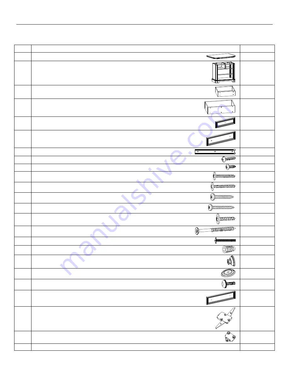 Whittier Wood 1112RGBa Assembly Instructions Manual Download Page 2