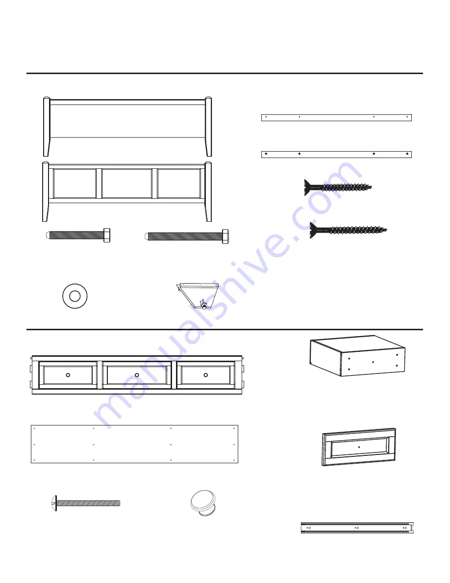 Whittier Wood 1317AFGAC Assembly Instructions Manual Download Page 2