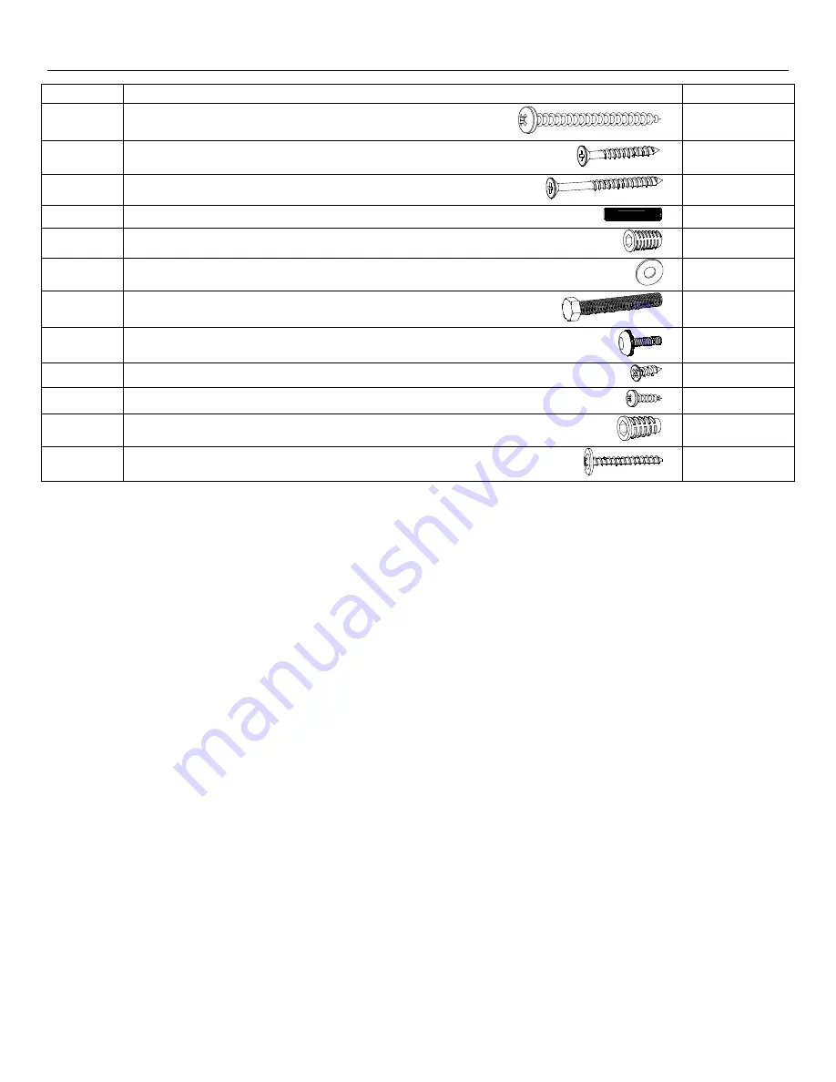 Whittier Wood 2400GACd Assembly Instructions Manual Download Page 3