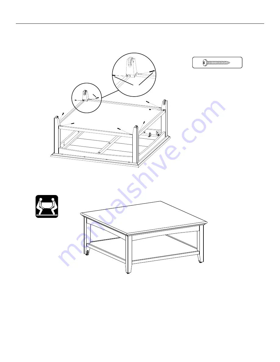 Whittier Wood 3507AFGACb Assembly Instructions Download Page 4